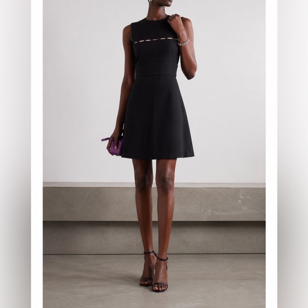 Emilio Pucci Black Shift Cut Out Dress Size 4